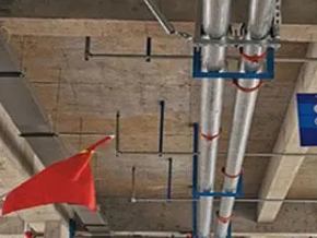 源城管廊支架的安装方法